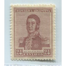 ARGENTINA 1917 GJ 449 ESTAMPILLA NUEVA CON GOMA U$ 6,50